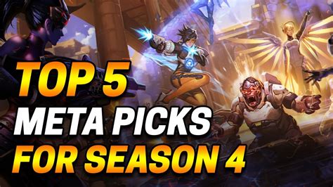 Overwatch: Top 5 Meta Picks For Season 4 Competitive - YouTube