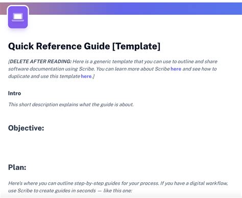 User Manual Template