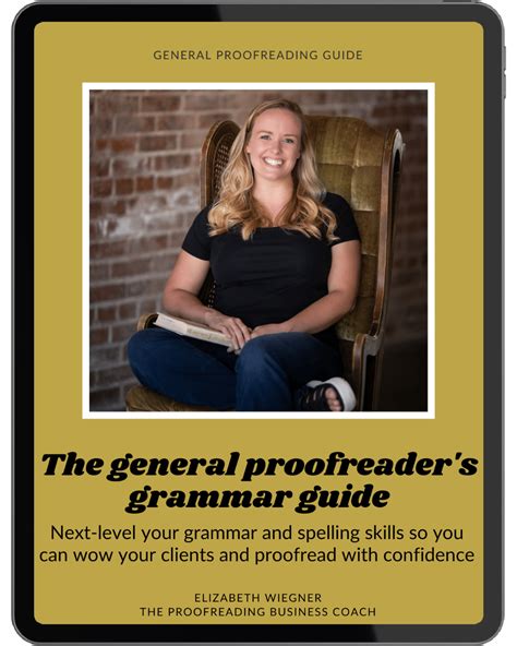The General Proofreading Guides • The Proofreading Business Coach