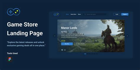 Game Store Website | Landing Page UI :: Behance