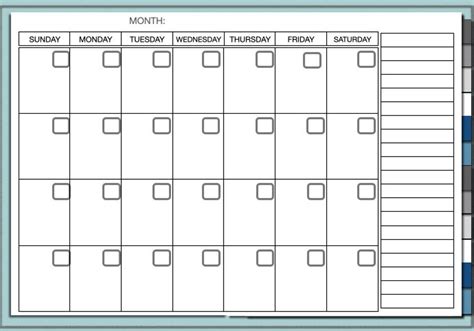 PRINTABLE CALENDAR - Etsy