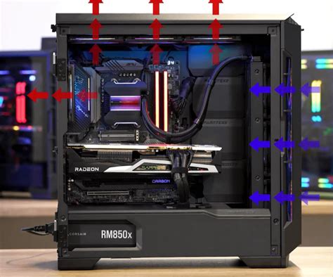 Optimize PC airflow for lower gaming temps: Fan setup guide?