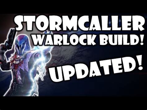 Destiny - UPDATED Warlock Stormcaller Build - YouTube