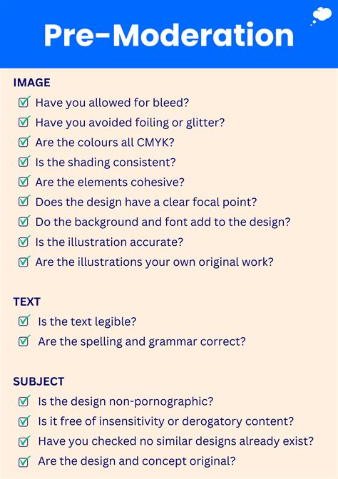 Moderation 101: Pre-Moderation Checklist - thortful