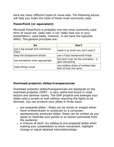 SOLUTION: Visual aids - Studypool
