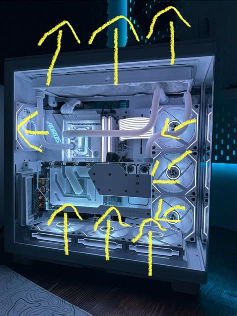 Best fan orientation and Fan curve setting for Custom loop : r/watercooling