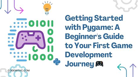 Getting Started With Pygame: A Beginner's Guide To Your First Game ...