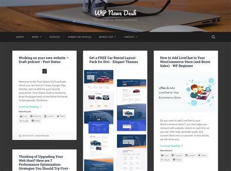 Create An RSS News Aggregation Portal With WordPress