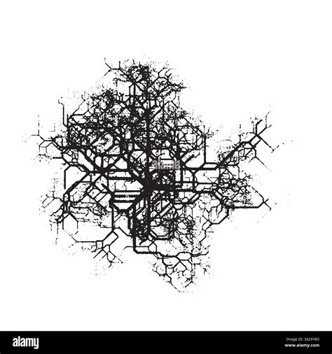 Winter ash tree Cut Out Stock Images & Pictures - Alamy