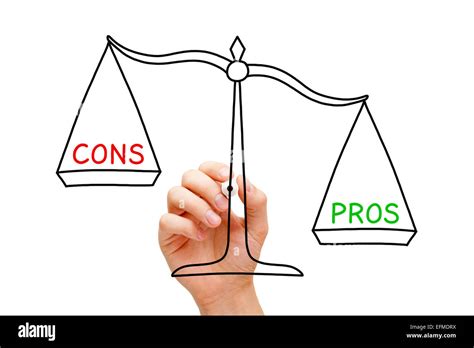 Pros and cons hi-res stock photography and images - Alamy