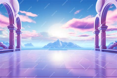 Premium Photo | Vibrant empty gaming background