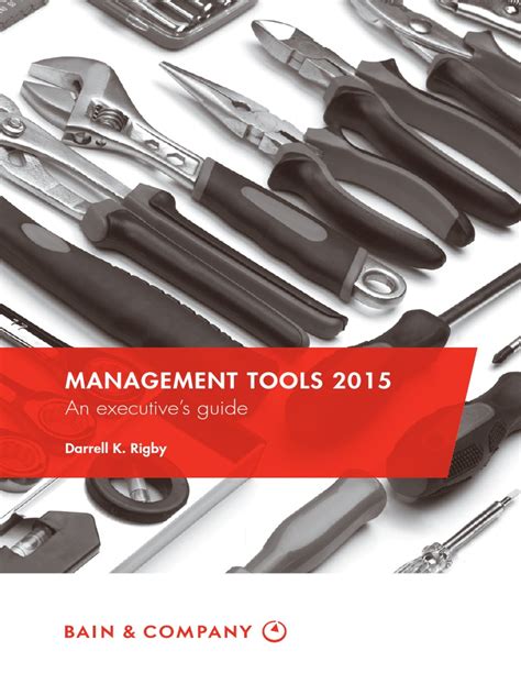 BAIN GUIDE Management Tools 2015 Executives Guide | PDF | Customer ...