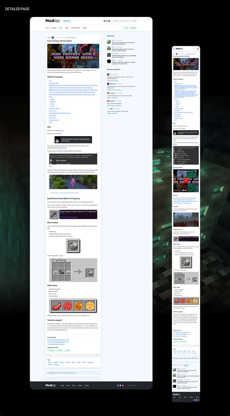 MODBAY / Portal/ Platforms and mods for popular games on Behance