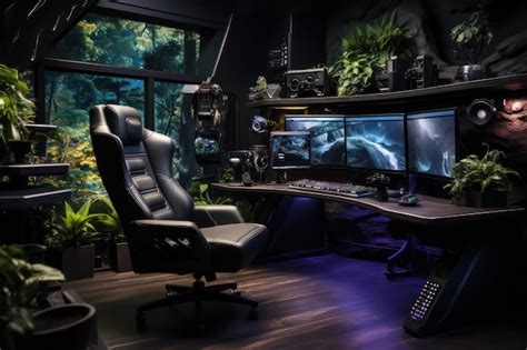 Premium Photo | Gaming room inspiration gaming environment gaming station