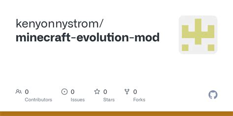 GitHub - kenyonnystrom/minecraft-evolution-mod