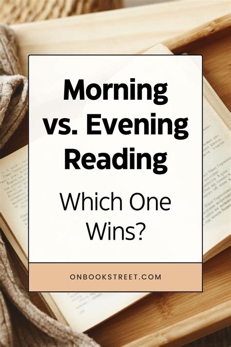 Morning vs. Evening Reading: Exploring the Benefits of Different ...