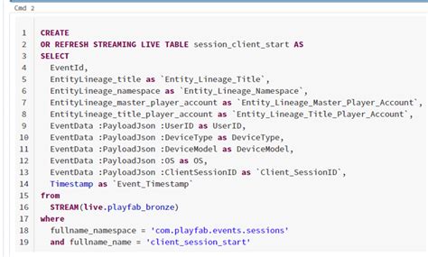 Managing and Analyzing Game Data | Databricks Blog