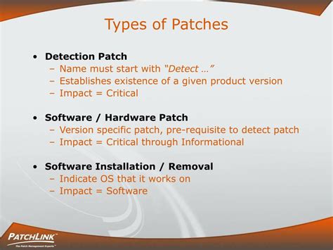 PPT - Criticality of Accurate Detection in the Automated Patch ...