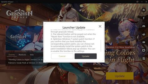 How to update Genshin Impact on PC: Launcher and game update guide