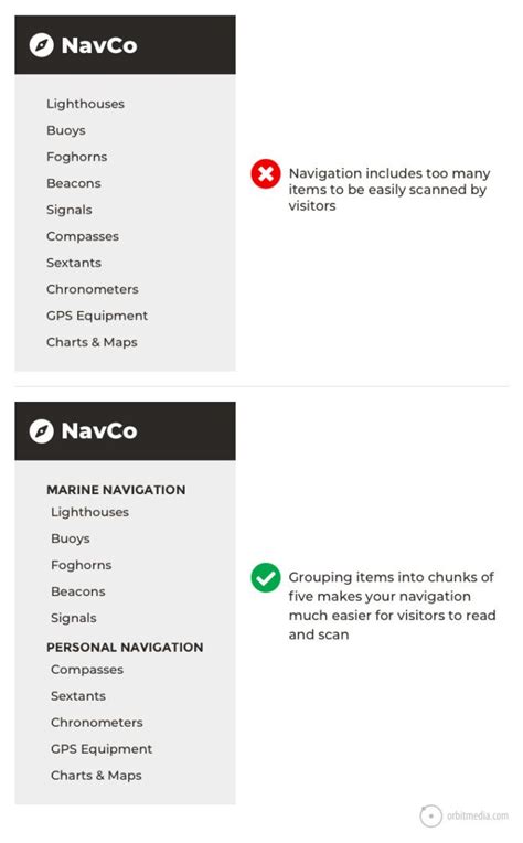 Website Navigation Best Practices - 9 Navigation Design Tips and Warnings