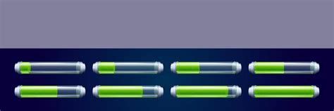 Progress bar game interface level loading speed Vector Image