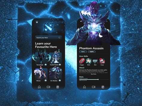 Gaming Guide UI by Alex Ekka on Dribbble