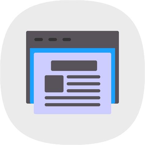 News Feed Vector Icon Design 16369820 Vector Art at Vecteezy