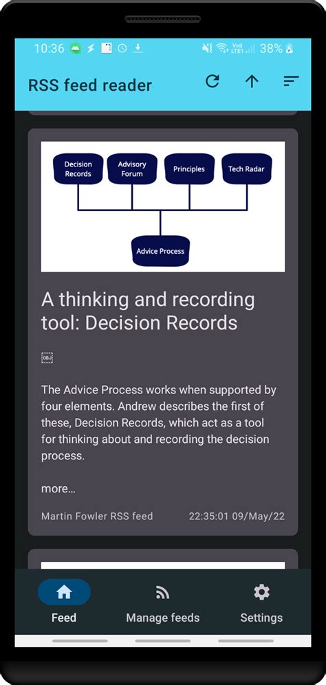 RSS Feed Reader for Android - Download