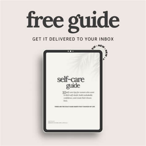 10 Tips for Self-Care sign-up