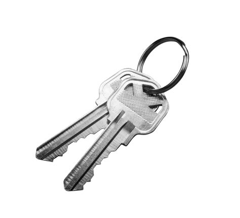 Transparent PNG Pair of New Silver House Keys. 16475649 PNG
