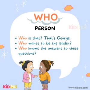 WH Questions in English - Kidpid