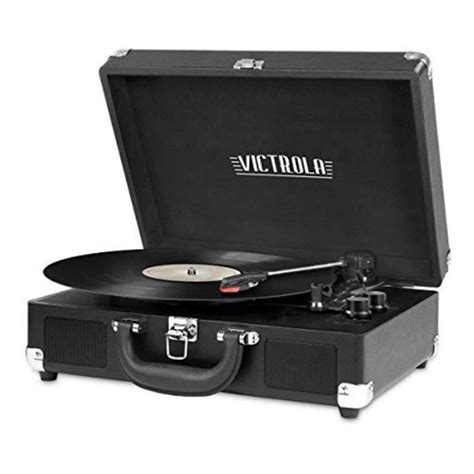 VSC-550BT-BK Victrola Vintage Innovative Bluetooth Suitcase Record ...