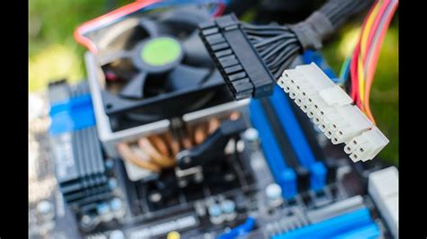 how to Connect the Internal Power Cables - YouTube