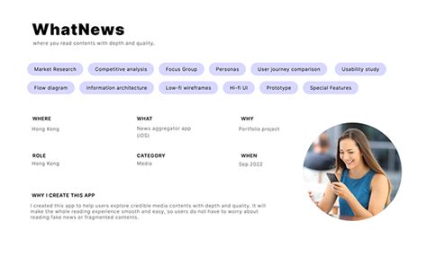 UX UI project - News Aggregator App on Behance