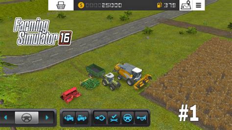 Fs 16 First Gameplay ! How To Play Fs16 First Game || farming simulator ...