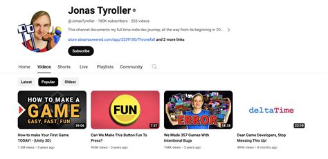 devtodev | 20 Best YouTube Channels for Game Developers