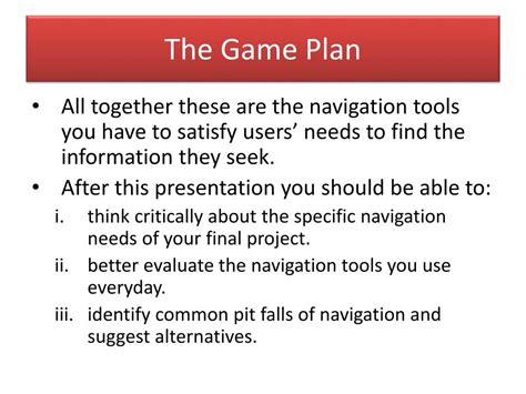 PPT - Navigation PowerPoint Presentation, free download - ID:355570