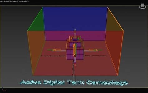 Active Adaptive Digital Tank Camouflage - Concept 3D model | CGTrader