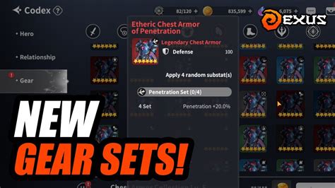 OUTERPLANE | New Best DPS Gear Set - 6 Star Penetration & AP Sets Are ...