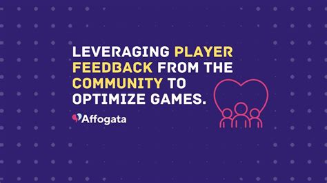 Leveraging player feedback from the community to optimize games - Affogata