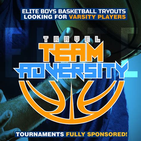 TRYOUTS FOR SPONSORED ELITE BOYS TEAM TONIGHT