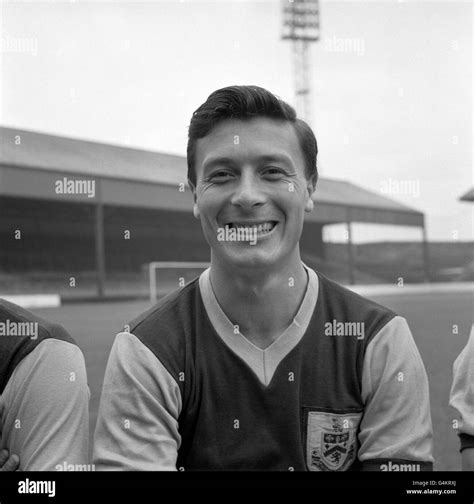 Soccer league division one burnley fc photocall turf moor hi-res stock ...