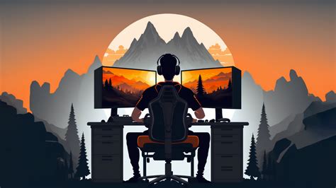 Wallpaper : ai art, Gamer, computer, PC gaming 3640x2048 - alx ...