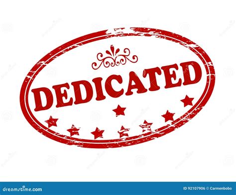 Dedicated stock illustration. Illustration of inscribe - 92107906