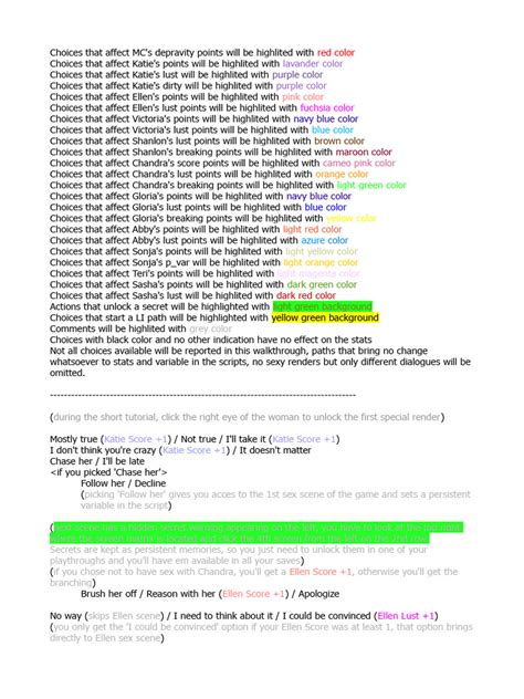 Walkthrough v014 | PDF | Color