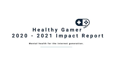Healthy Gamer&#039;s Impact On the World | Healthy Gamer
