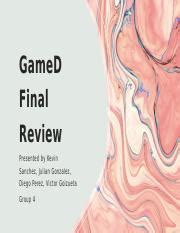 GameD Final Review: Find Your Favorite Game and Similar Games | Course Hero
