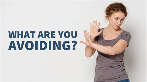 What Are You Avoiding? - YouTube