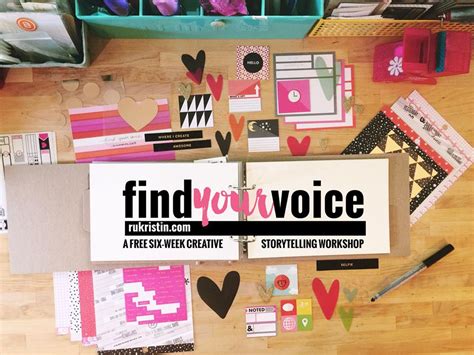 How to Easily Identify Your Own Unique Creative Voice - My Scrapbook ...