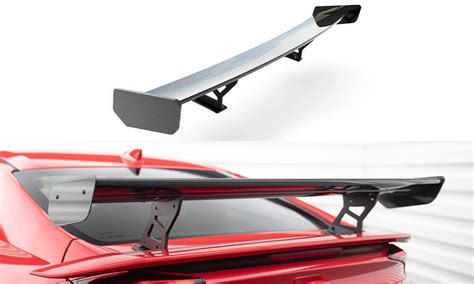 Carbon Spoiler With Internal Brackets Uprights Honda Civic SI Mk10 ...